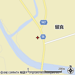 北海道十勝郡浦幌町留真123-1周辺の地図