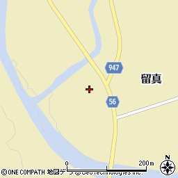 北海道十勝郡浦幌町留真123-3周辺の地図