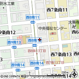 三協立山株式会社三協アルミ社帯広営業所周辺の地図