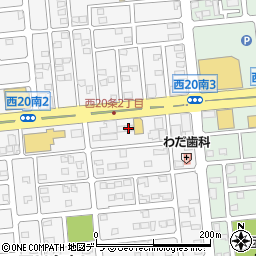 クランベリー白樺通り店周辺の地図