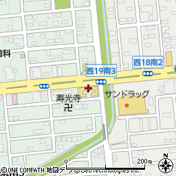 北海道歯科産業株式会社　帯広出張所周辺の地図