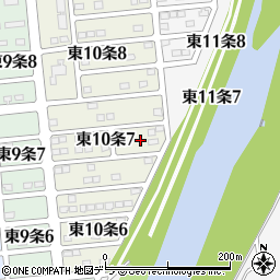 北海道河西郡芽室町東１０条7丁目3周辺の地図