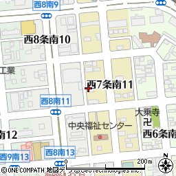 伊藤忠エネクスホームライフ北海道株式会社　帯広支店周辺の地図