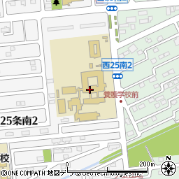 北海道帯広養護学校周辺の地図