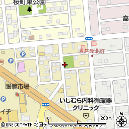 共栄町公園トイレ周辺の地図