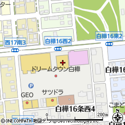 キャンドゥ帯広白樺店周辺の地図