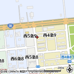 北海道河西郡芽室町西４条9丁目5周辺の地図