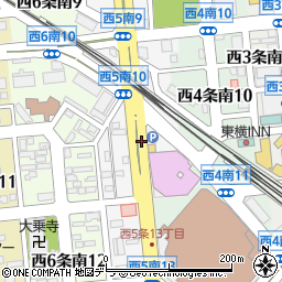 北海道帯広市西５条南11丁目周辺の地図