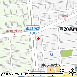 セブンイレブン帯広栄通店周辺の地図