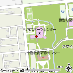 札内スポーツセンター周辺の地図