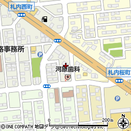 明光義塾　幕別札内教室周辺の地図