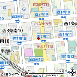 デジタルヒヤリング株式会社時計台補聴器センター帯広店周辺の地図