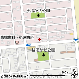 ハウス焼肉亭 札内店周辺の地図