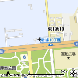 メグミルク石川　牛乳販売店周辺の地図