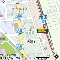 サラダ館池田駅前店周辺の地図