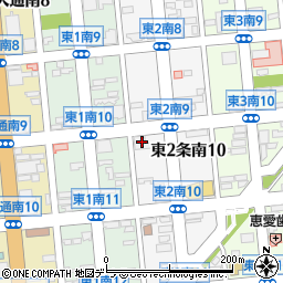 帯広信用金庫東支店周辺の地図