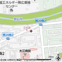 ウエーブハウス２０条店周辺の地図