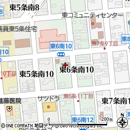 十勝教育会館周辺の地図