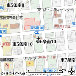 教職員共済生活協同組合北海道支部帯広サービスオフィス周辺の地図