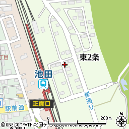 ＪＲ北海道池田管理室周辺の地図