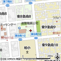 公務員宿舎４０１周辺の地図