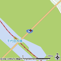 千代田大橋周辺の地図