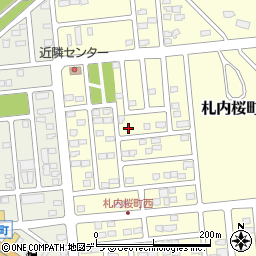 北海道中川郡幕別町札内桜町61-5周辺の地図