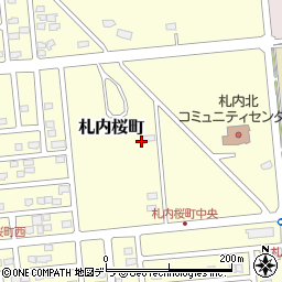 北海道中川郡幕別町札内桜町周辺の地図