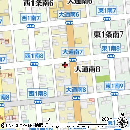 太平洋興発株式会社　帯広支店周辺の地図