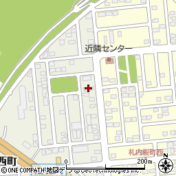 メゾンドール西町周辺の地図