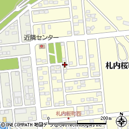 北海道中川郡幕別町札内桜町61-16周辺の地図