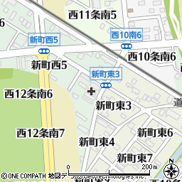 厚生病院社宅周辺の地図