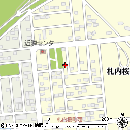 北海道中川郡幕別町札内桜町61-15周辺の地図