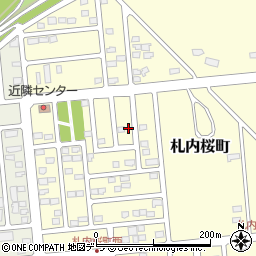 北海道中川郡幕別町札内桜町61-41周辺の地図