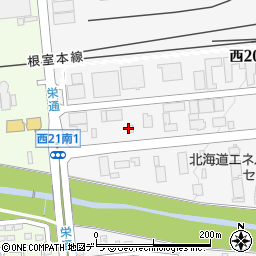 北海道エナジティック株式会社帯広営業所周辺の地図