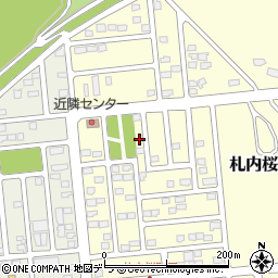 北海道中川郡幕別町札内桜町61-14周辺の地図
