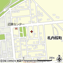 北海道中川郡幕別町札内桜町61-30周辺の地図