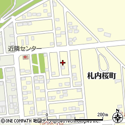 北海道中川郡幕別町札内桜町61-35周辺の地図