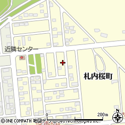 北海道中川郡幕別町札内桜町61-40周辺の地図