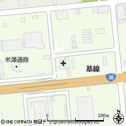 日本通運株式会社　帯広航空支店貨物課周辺の地図