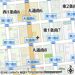 栗林石油株式会社帯広支店　Ｄｒ．Ｄｒｉｖｅセルフ大通７丁目店周辺の地図