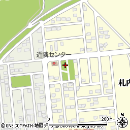 桜町北公園トイレ周辺の地図