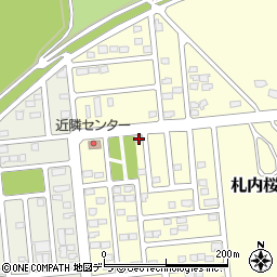 北海道中川郡幕別町札内桜町61-12周辺の地図