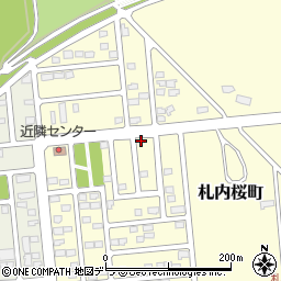 北海道中川郡幕別町札内桜町61-33周辺の地図