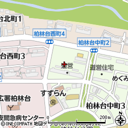 〒080-0057 北海道帯広市柏林台中町の地図