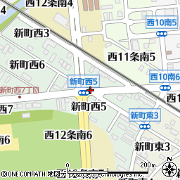 新町西６周辺の地図