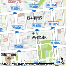 北海道労働金庫帯広支店周辺の地図