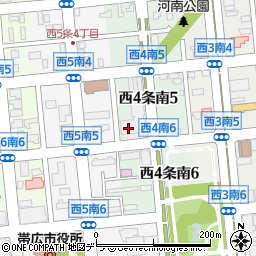 株式会社ドコモＣＳ北海道　帯広支店周辺の地図