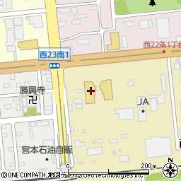 帯広トヨペット西店周辺の地図