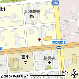 日糧製パン株式会社　帯広営業所周辺の地図